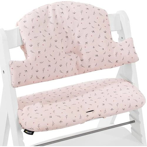 Hauck Coussin Chaise-haute Select Flowers Rose