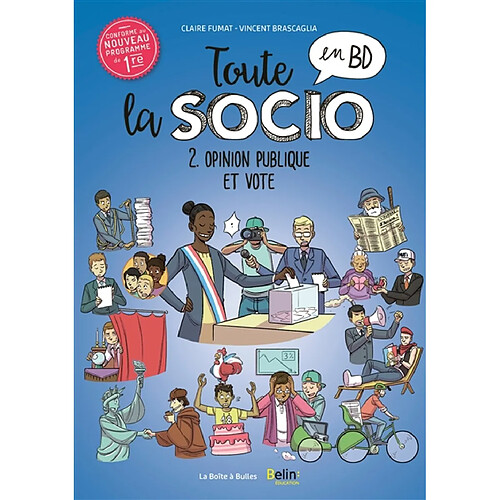 Toute la socio en BD. Vol. 2. Opinion publique et vote · Occasion