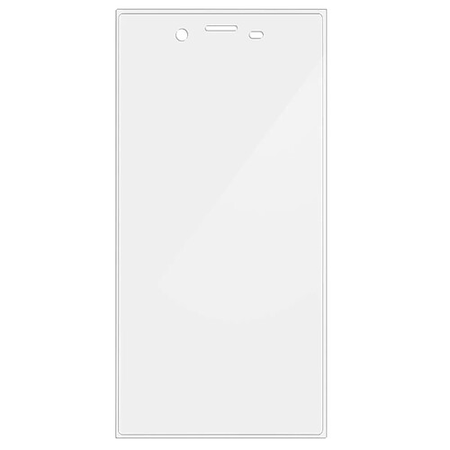 Avizar Film Verre trempé Ultra-résistant 9H Sony Xperia XZ - Côtés incurvés