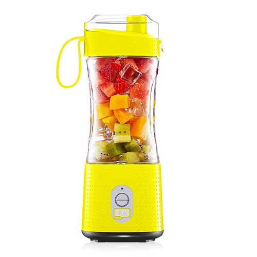 Universal Mélangeur portable Mélangeur USB Mélangeur électrique Mélangeur milkshake Mini robot de cuisine Personnel Citron Extruder Orange Juicer | Juicer (jaune)