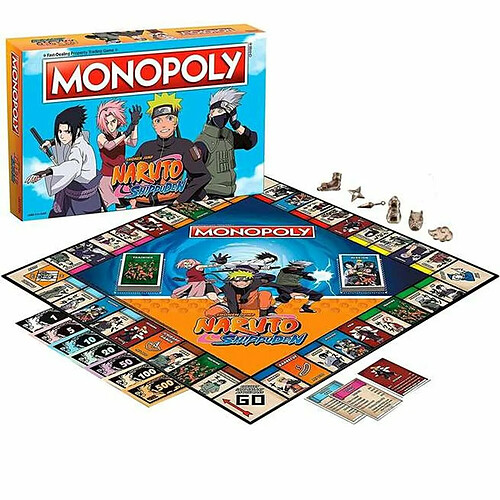 Monopoly Hasbro Naruto Shippuden (Espagnol) (ES)