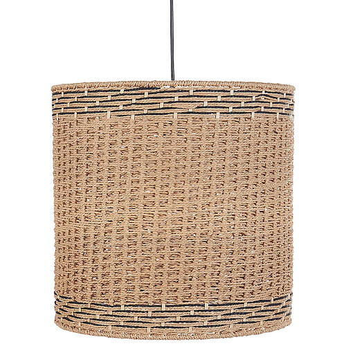 Beliani Lampe suspension LUAPULA Naturel