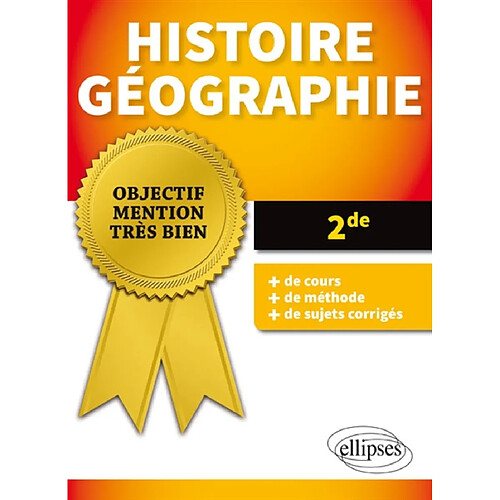 Histoire géographie, 2de · Occasion