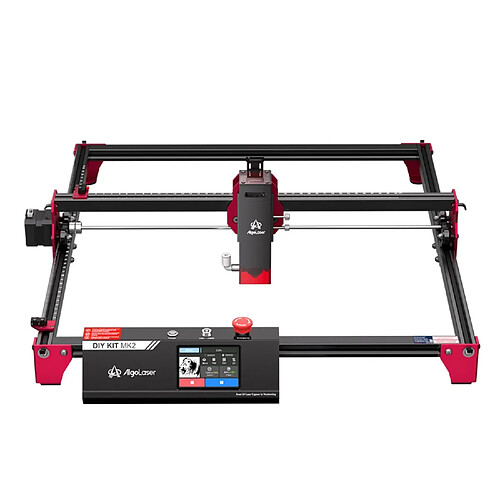 ALGOLASER DIY KIT MK2 - 10W - 12000mm/min - 400*435mm - Noir Rouge