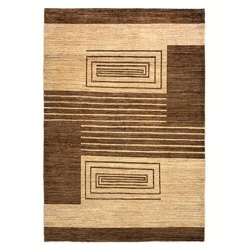 Vidal Tapis de laine 249x171 brun Juma