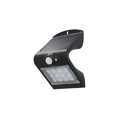 uniTEC Lampe solaire murale LED à détecteur de présence,noir ()