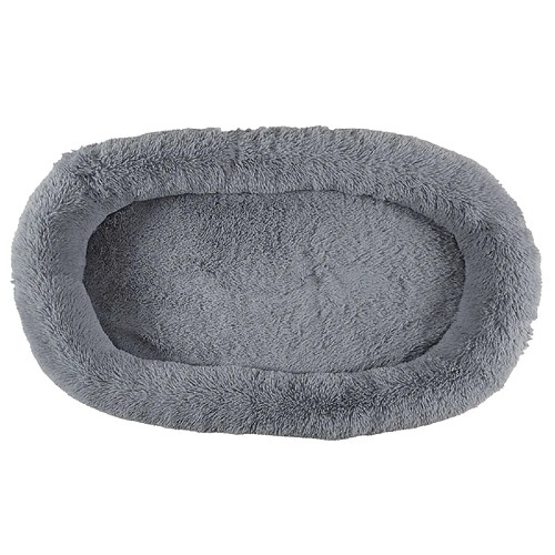 The Concept Factory Grand panier coussin doux Marley pour chien - Gris