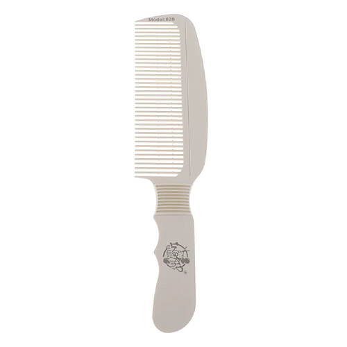 Barber Hair Cutting Flat Top Clipper Peigne Anti-statique Peigne à Cheveux Gras Noir L