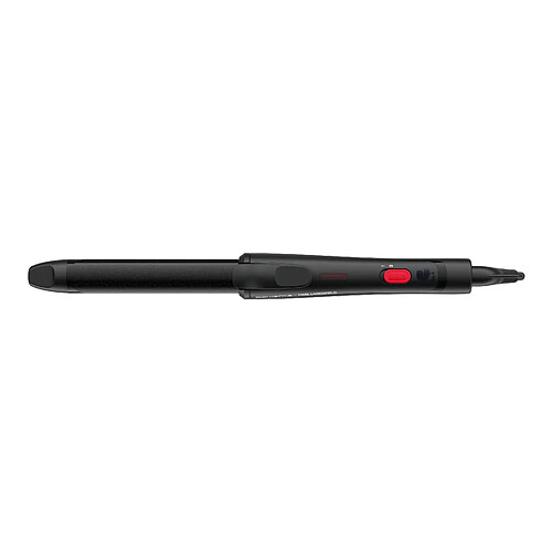 Rowenta X KARL LAGERFELD CF321LF0 brosse soufflante et fer à lisser Fer à friser À chaleur Noir, Rouge 47 W 1,8 m