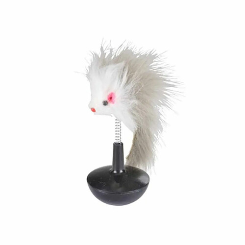 Paris Prix Jouet pour Chat Souris Culbuto 11cm Noir