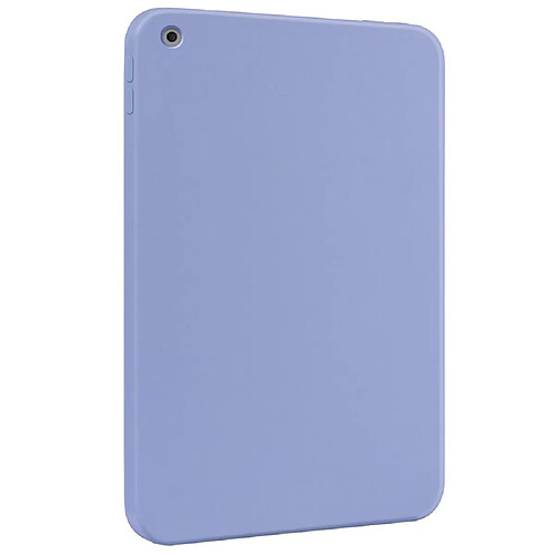 Coque en silicone antichoc violet clair pour votre iPad 10.2 (2021)/(2020)/(2019)