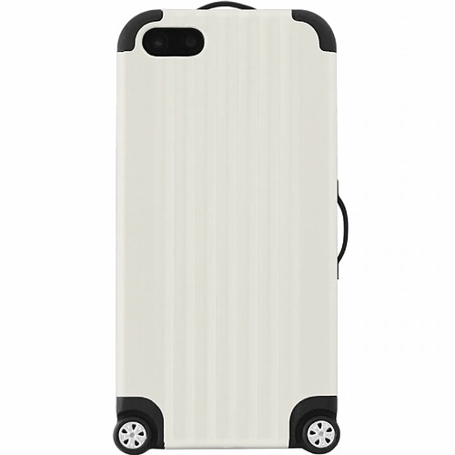 MOCCA COQUE VALISE RIGIDE BLANC IPHONE 5/5S