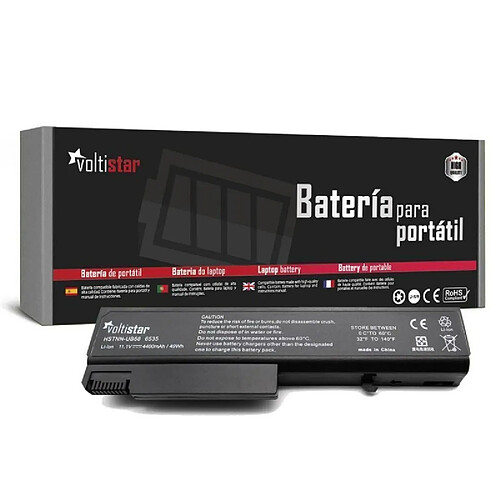 Batterie pour Ordinateur Portable Voltistar BATHP6530B Noir Multicouleur 4400 mAh