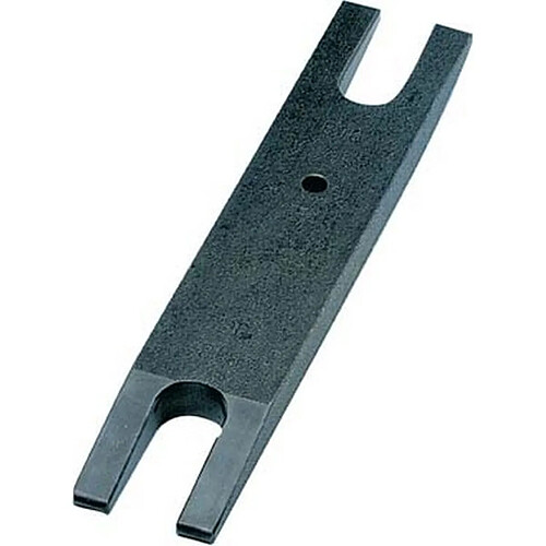 Albrecht Fourche d'éjection ADG pour mandrin de perceuse, Taille : 3, Pour mandrin conique B16 et B18, Long. 210 mm, Larg. : 40 mm, Epaisseur : 12 mm