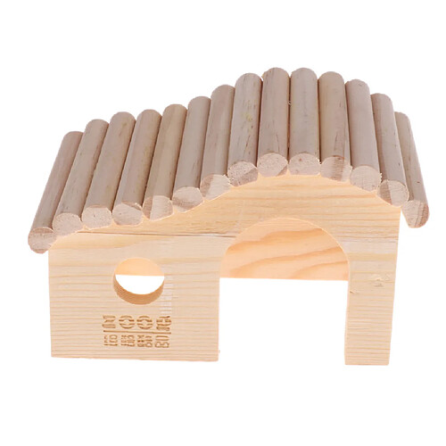 maison nid de cage de lit pour petit animal animal hamster cobaye château jouet # 3