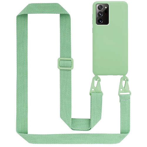 Cadorabo Etui Samsung Galaxy NOTE 20 PLUS Coque en Vert