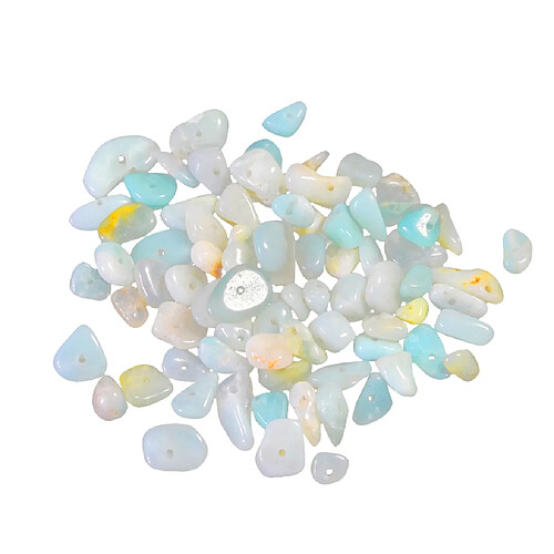 20g pierres naturelles perles lâches bijoux bricolage conclusions 5 # aigue-marine