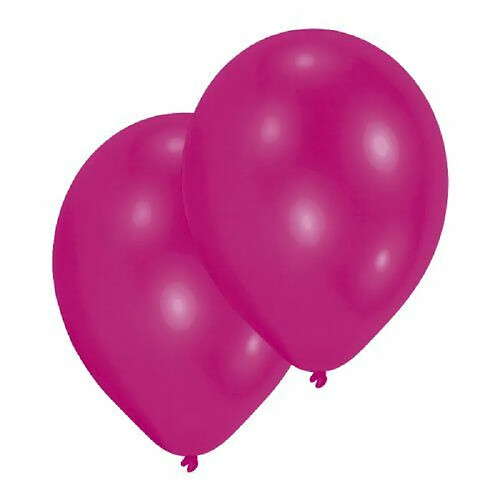 Chandos Amscan lot de 10 ballons de baudruches rose fushia 27,5 cm