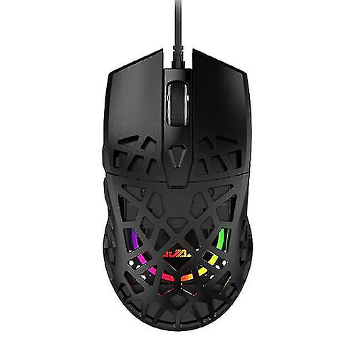 Universal Des souris de jeu réglable ergonomiques légères (noir)