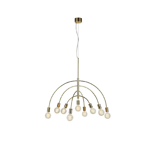 Markslojd Suspension Lavello Métal Laiton 9 ampoules 88cm