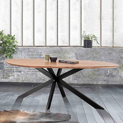 BOIS & CHIFFONS Oval table 220 cm