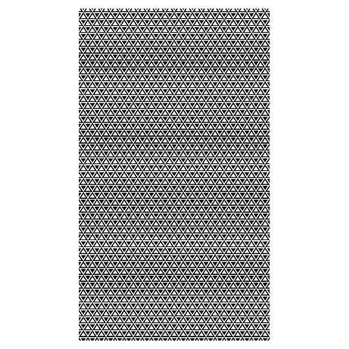 Alter Tapis de bain, 100% Made in Italy, Tapis antitache avec impression numérique, Tapis antidérapant et lavable, Optique - Modèle Adelaida, 120x70 cm