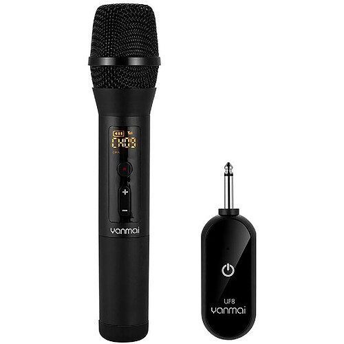 Yonis Microphone Sans Fil UHF Pour Karaoke