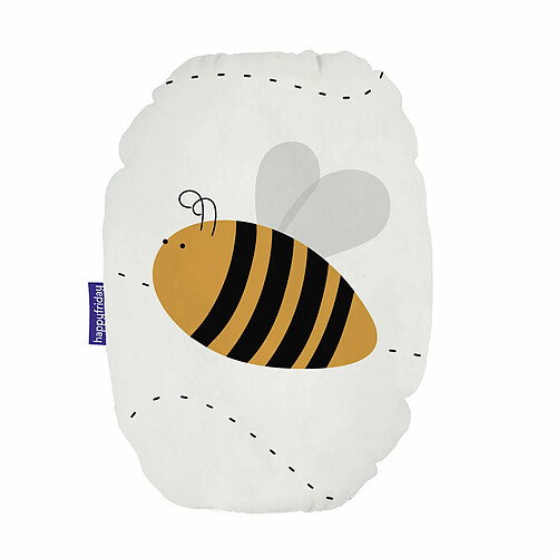 Happy Friday Coussin HappyFriday HF Mini Multicouleur Abeille 40 x 30 cm