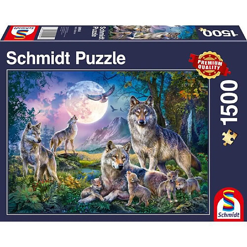 Schmidt Spiele Puzzle Loups, 1500 pcs