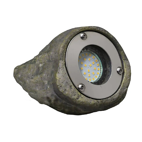 Luxform Lampe LED de jardin Tatra Gris pierre