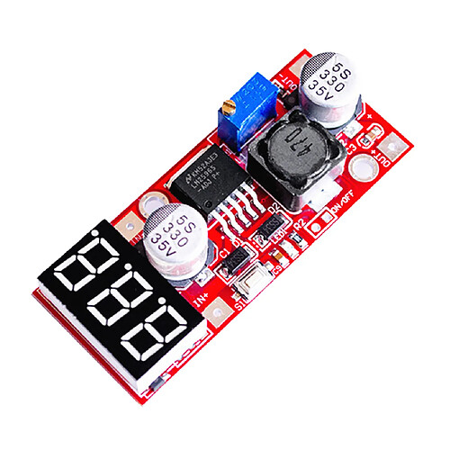 Module Stepdown d'Alimentation Réglable DC-DC avec Tube Numérique LM2596