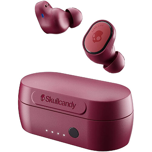 Chrono Écouteurs intra-auriculaires sans fil Sesh Evo True de Skullcandy(rouge)