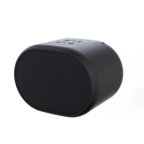 Universal Haut-parleur portatif Bluetooth 5,0 sans fil Bluetooth 50 intégré Son HiFi étanche Mic avec support d'ordinateur de subwoofer USB / TF | Subwoofer (Noir)