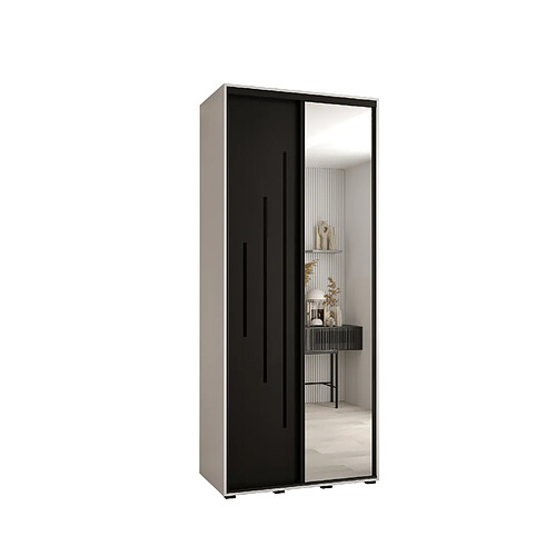 Abiks Meble Armoire Davos 13 À Portes Coulissantes 235,2/100/45 2 Portes