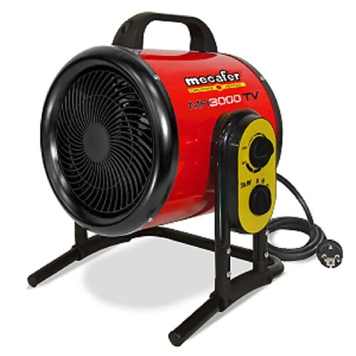 MECAFER Chauffage de chantier soufflant electrique 3000 W TURBO MH3300TV