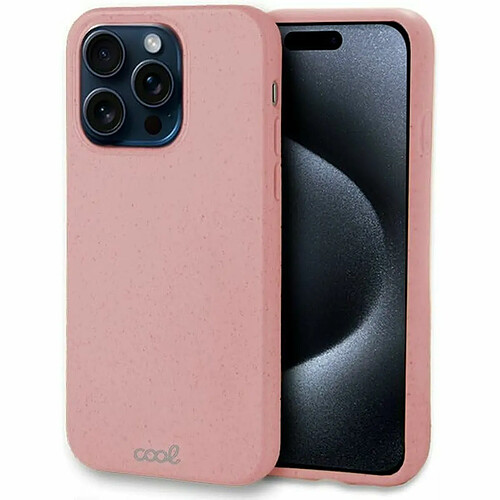 Protection pour téléphone portable Cool iPhone 15 Pro Rose Apple