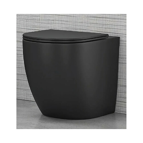 Karag WC Rimless MILOS 57x36x38 cm à poser avec abattant soft-close-Noir-Noir-36 -http://maisondelatendance.com/img/co/11.jpg-36