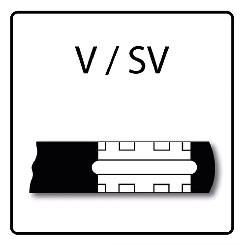 Rothenberger Mâchoire de presse Vario-Press SV 32-34 kN largeur nominale 18 mm acier spécial