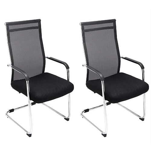 Non Lot de 2 chaises visiteurs Brenda