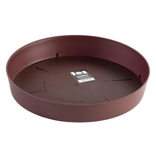 Plastiken Plateau 20 cm - Pour pot de fleurs 26 cm - Bronze