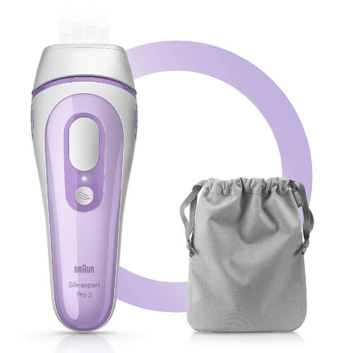 Braun Silk-expert Pro PL 3011 Lumière pulsée Lilas, Blanc