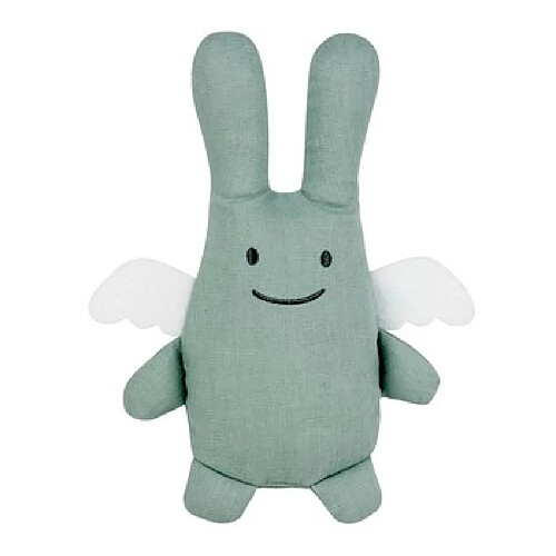 Trousselier Ange Lapin Doudou - Lin Celadon 20 cm