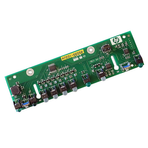 Carte Switch Status Panel HP A7231-66550 9x LED Serveur ZX2000 RX2600 RP3440 · Occasion