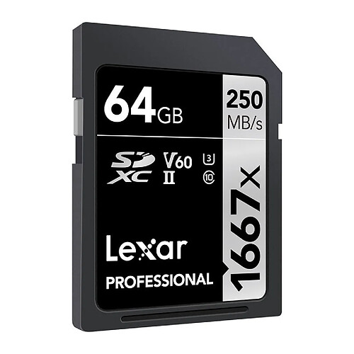 Secure digital sd LEXAR LSD 064 GCB 1667