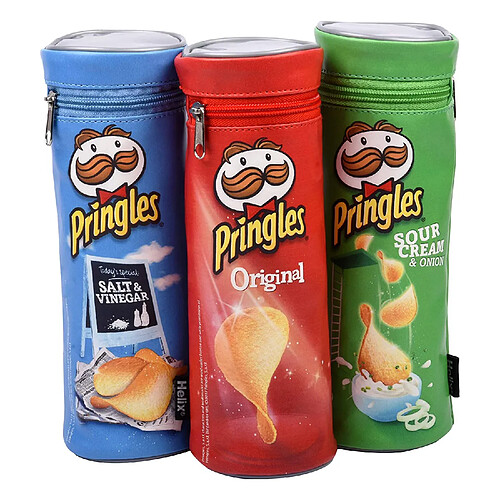 Helix Pringles Trousse Porte-crayon 23 X 7.5 X 7.5cm Random Colours