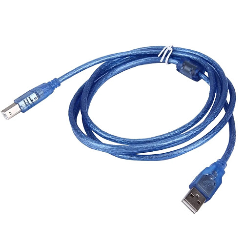 Wewoo Câble bleu Extension d'imprimante USB 2.0 AM vers BM Câble, Longueur: 1.8m