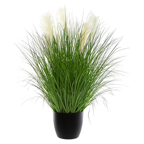 Pegane Plante artificielle en pot en Polyéthylène - Diamètre 110 x Hauteur 105 cm