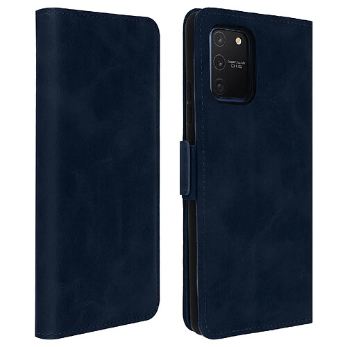 Avizar Housse Samsung Galaxy S10 Lite Étui Folio Porte-carte Fonction Support Bleu nuit