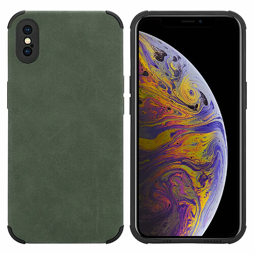 Cadorabo Coque iPhone XS MAX Etui en Vert