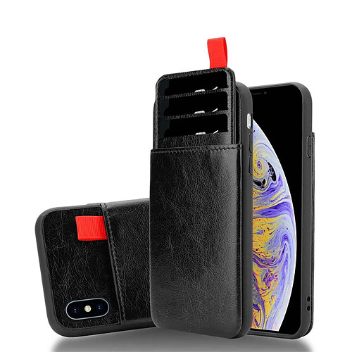 Cadorabo Coque iPhone XS MAX Etui en Noir